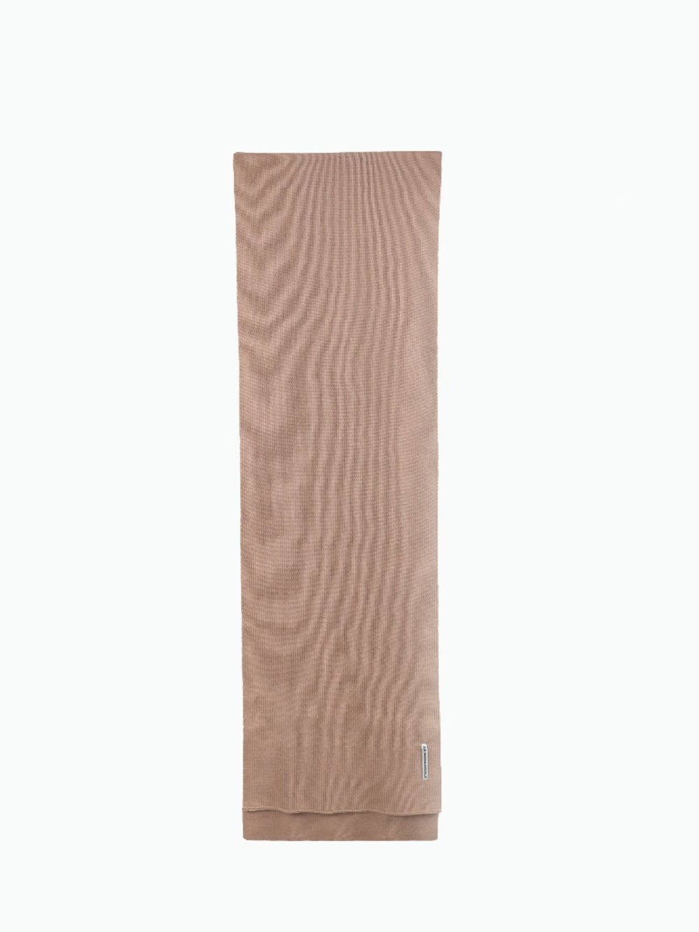 ARMEDANGELS  12"x75" Classic Ribbed Cotton Scarf in Blush